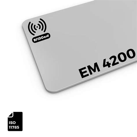 RFID Card Low Frequency 125KHz IC EM4200